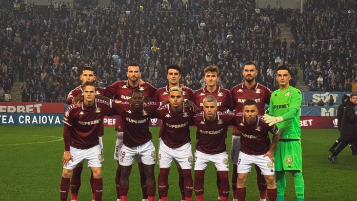 Confruntare între suporteri la partida Rapidului: patru indivizi evacuați, două sancționate