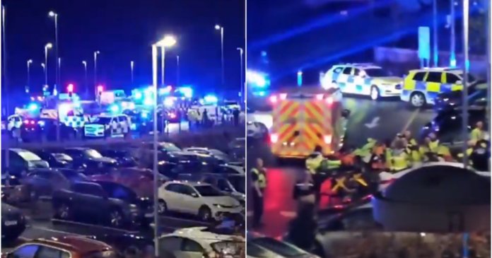 Incident violent într-un tren din Marea Britanie: diverse persoane au fost rănite prin înjunghiere, doi suspecți au fost reținuți