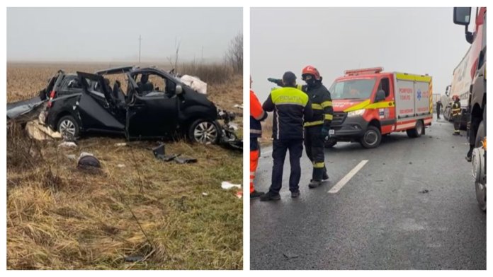 Accident fatal în Timiș: Șase pierderi de vieți și două persoane internate în spital