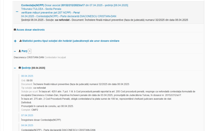 Dosarul „Sex cu minore” al lui Dan Diaconescu a rămas în așteptare în Tulcea. Progresele din ultimele 11 luni.