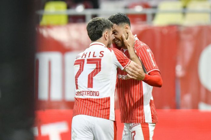 GSP: Dinamo - Rapid 3-1 » Derby-ul său! MVP-ul veritabil pe Arenă