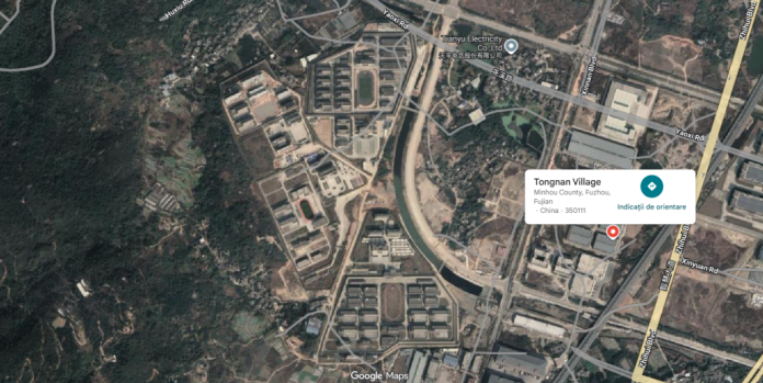 Imagini din satelit ale închisorii în care Alina Apostol este detenționată din 2017 și este supusă muncii forțate.