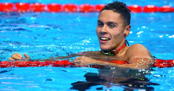 Campionatul European de Natație: David Popovici a obținut cel mai rapid timp în serii și s-a calificat pentru semifinale